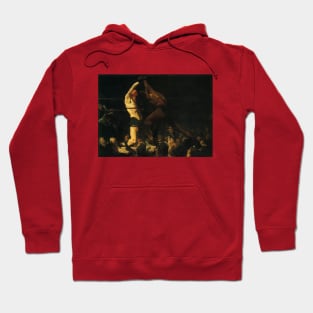 Vintage Sports Boxing, Boxers Fight in the Ring Hoodie